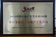 A4、2013中國房地產(chǎn)開發(fā)企業(yè)500強(qiáng)